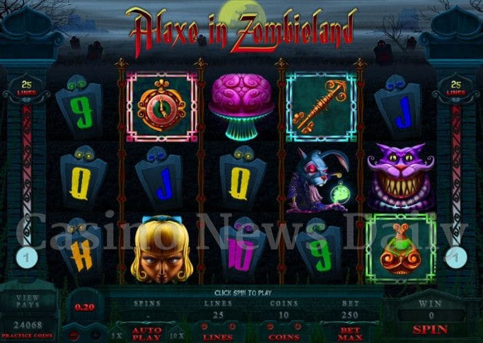 Alaxe in Zombieland Online Slot