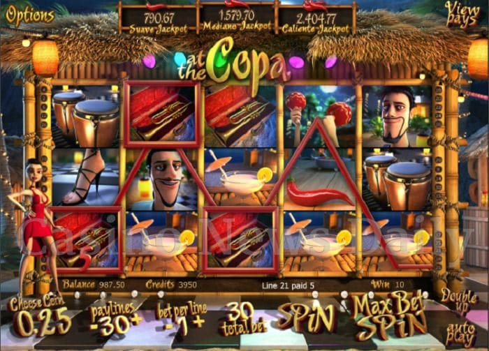 At the Copa Online Slot