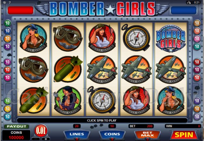 Bomber Girls Online Slot