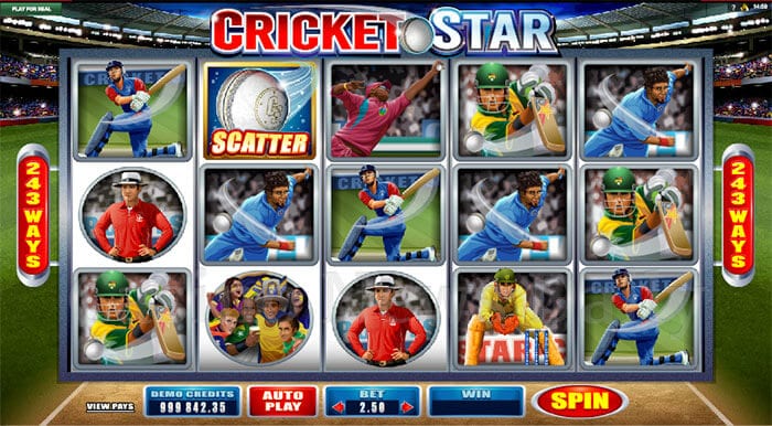 cricket star Microgaming
