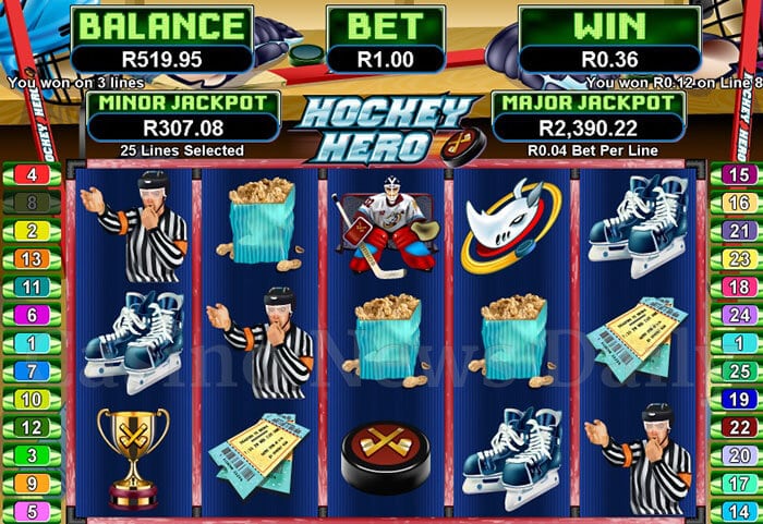 hockey hero slot RTG