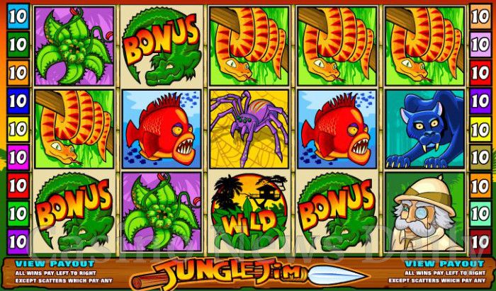 Jungle Jim Online Slot