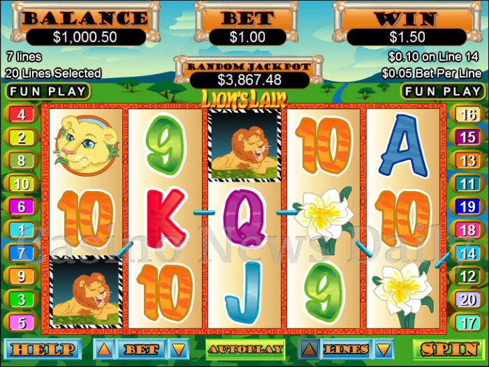 Lion's Lair Slot