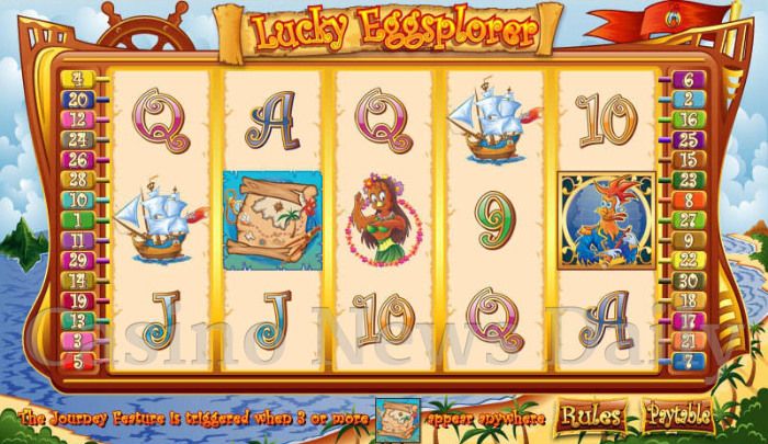 Lucky Eggsplorer Slot Machine Review