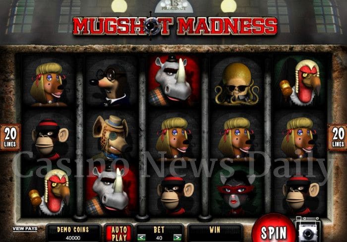 Mugshot Madness Slot