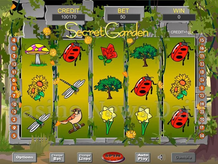 Secret Garden Online Slot