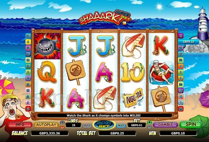 Shaaark! Super Bet Online Slot