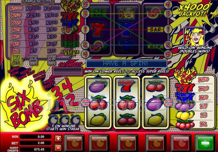 Six Bomb Online Slot