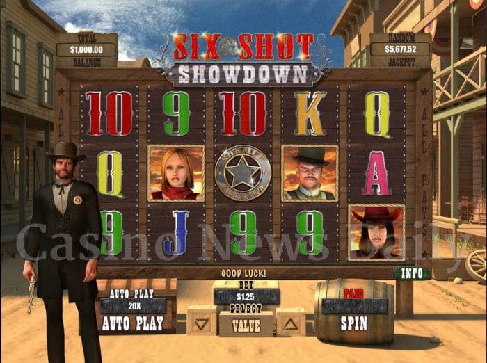 Six Shot Showdown Online Slot