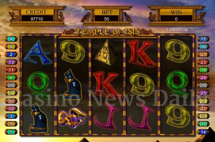 Temple of Isis Online Slot