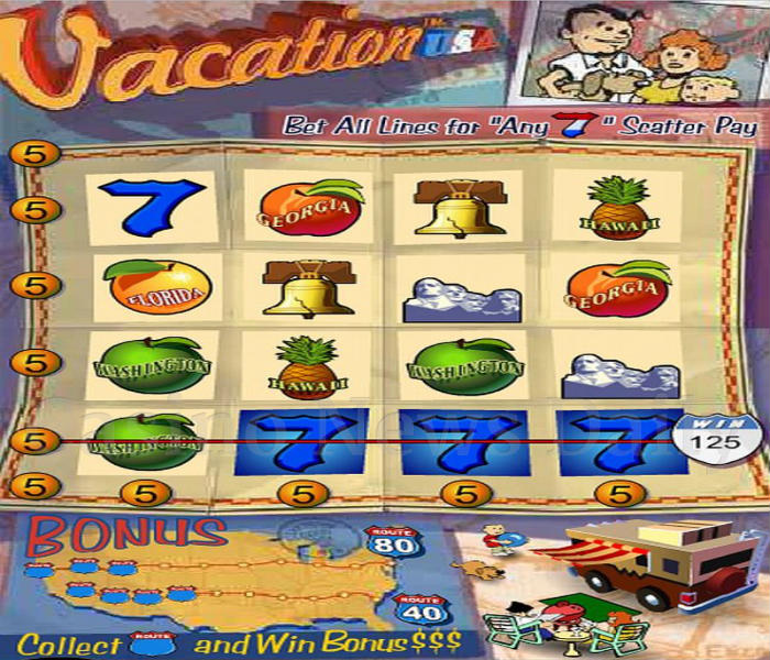 Vacation USA Online Slot
