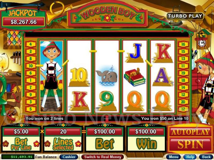 Wooden Boy Online Slot