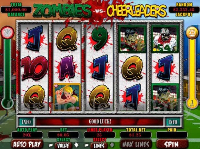 Zombies vs. Cheerleaders Online Slot