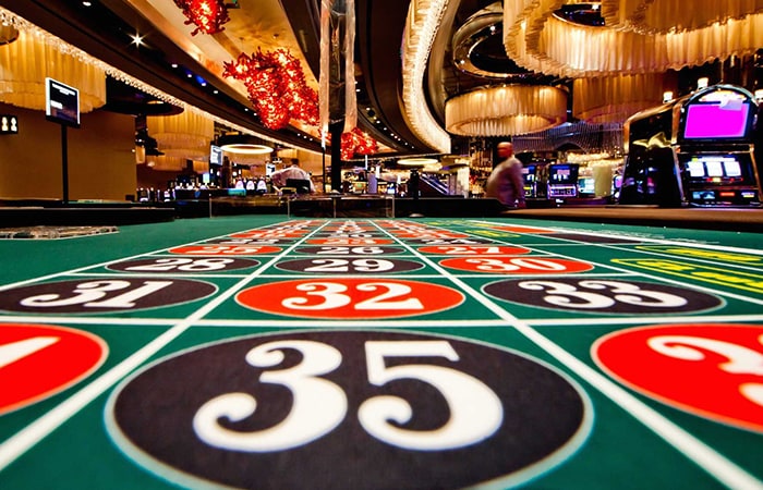 casino roulette layout