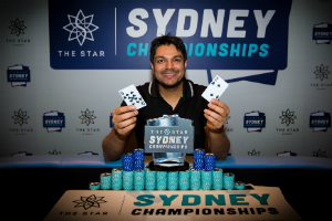 Ash Gupta Wins Star Sydney Championships’ Inaugural Monster Stack Poker Event