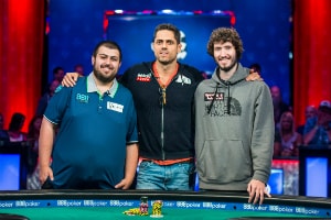 Scott Blumstein Leads Last 3 Survivors Into 2017 WSOP Main Event Final Battle