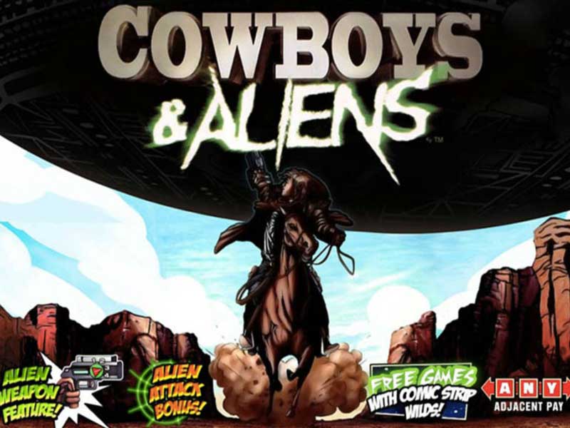 Play Slot Cowboys and Aliens by Playtech