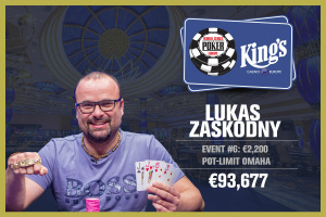 Lukas Zaskodny Wins 2017 WSOP Europe €2,200 Pot-Limit Omaha