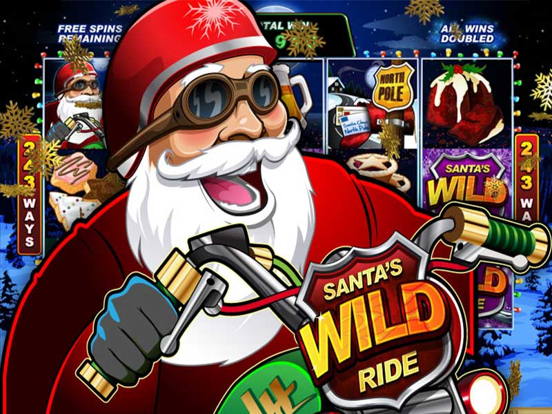 Play Slot Santa’s Wild Ride by Microgaming