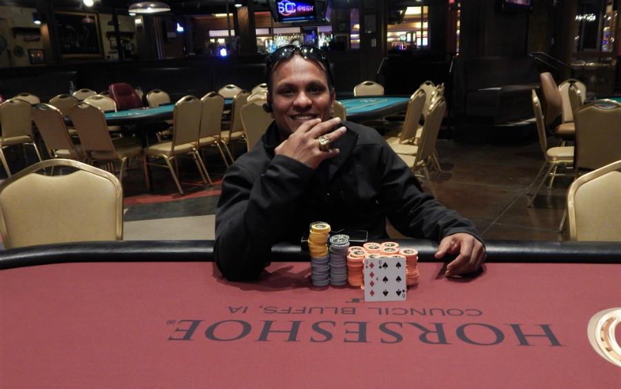 Bhaskar Setti Wins First Gold Ring at WSOP Circuit Horseshoe Council Bluffs