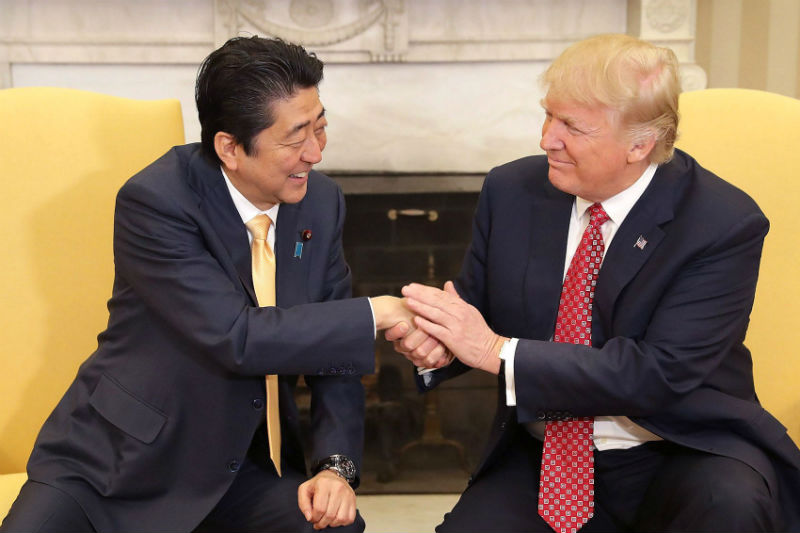Trump Lobbies Japan’s PM to Consider GOP Donor Sheldon Adelson for Casino License