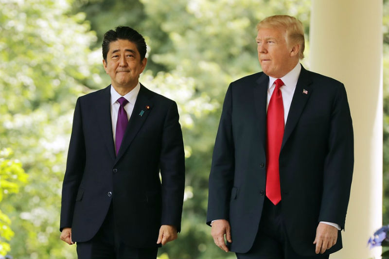 Japan’s Government Denies Reports about Trump Instructing Abe to Consider Las Vegas Sands as Winning Casino Bidder