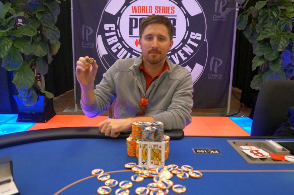 Scott Brewster Claims First Gold Ring in WSOP Circuit IP Biloxi $600 No-Limit Hold’em Big-Blind Ante