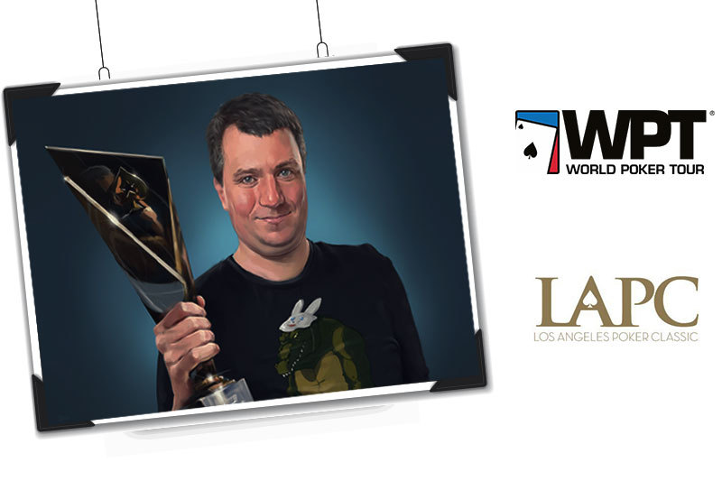 Andrey Zaichenko Leads 108 Into WPT L.A. Poker Classic Day 3