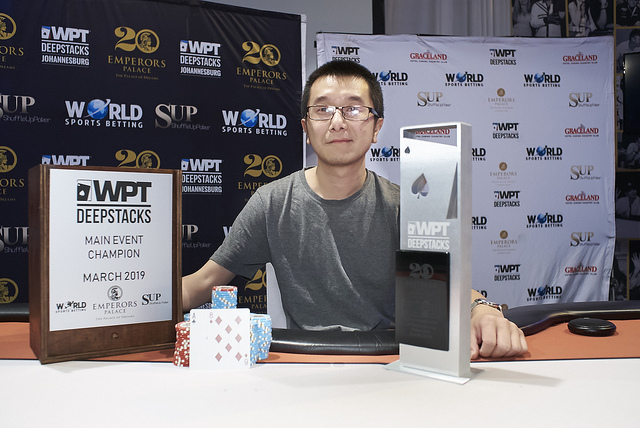 You Zeng Emerges Victorious in WPTDeepStacks Johannesburg