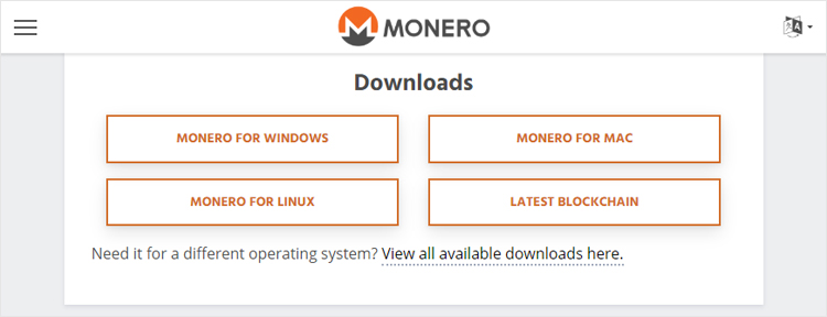 Monero - Operating system