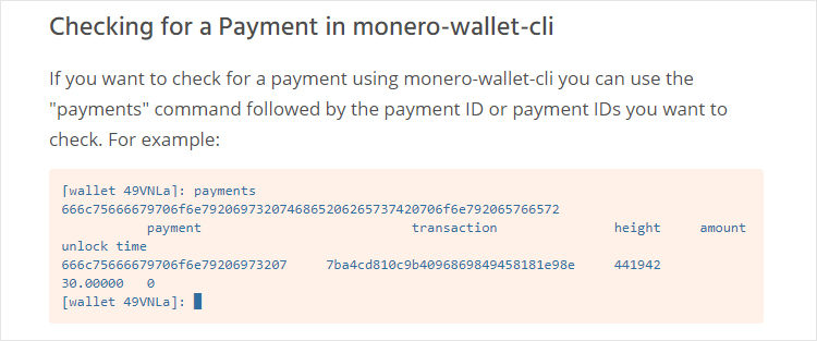 Monero wallet