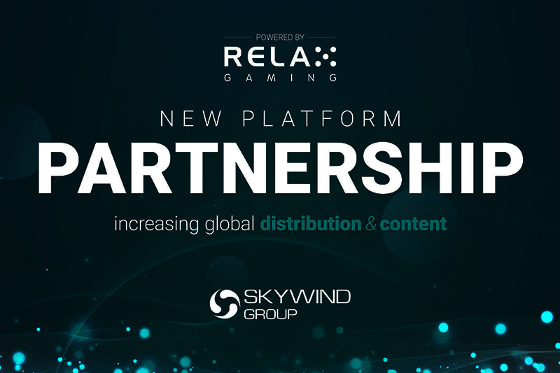 Relax Gaming Signs Skywind Group as Latest Casino Content Partner