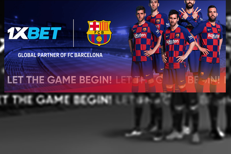 1xBet, FC Barcelona Announce Five-Season Sponsorship Deal
