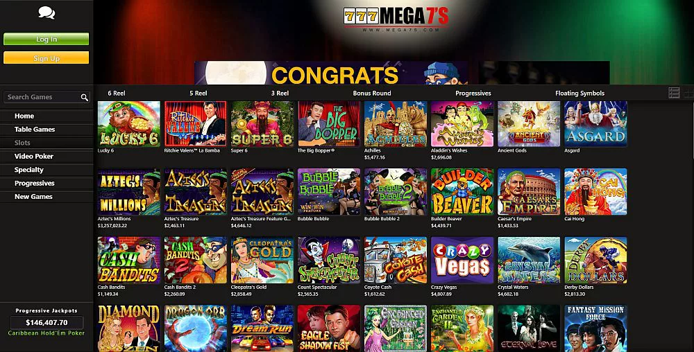 Mega7's Casino slots