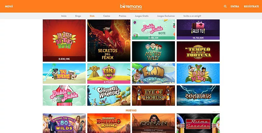 Botemania slots