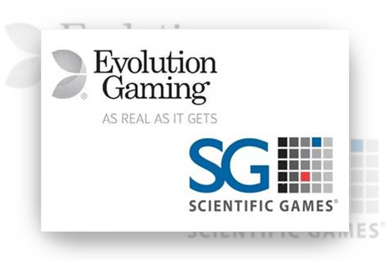 Evolution to Integrate Live Casino Content onto Scientific Games Open Gaming System