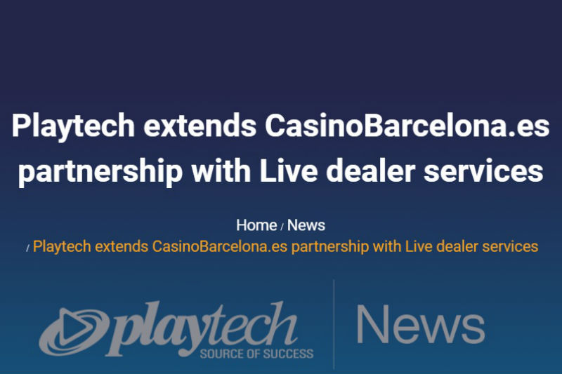 CasinoBarcelona.es to Add Playtech Live Casino Content