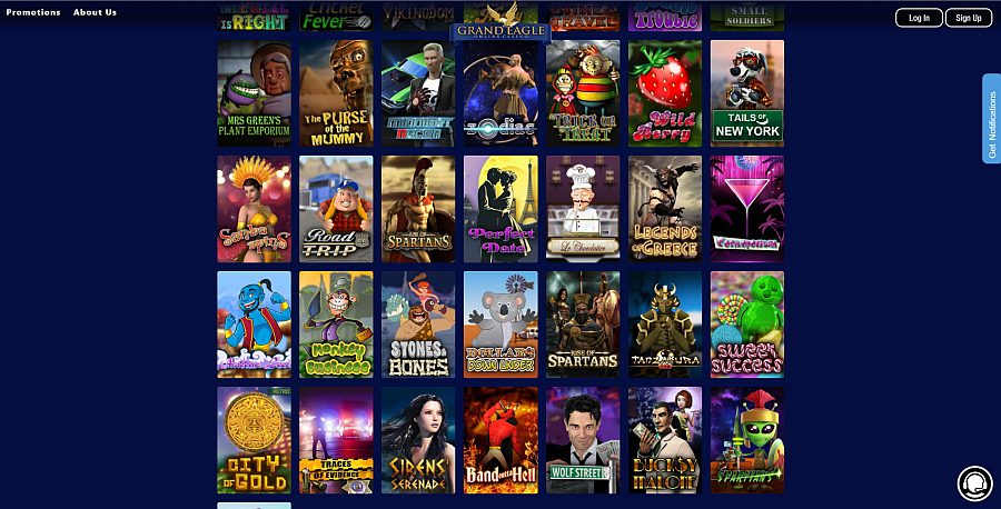 GrandEagleCasino_Games