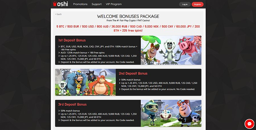 OshiCasino_Promotions