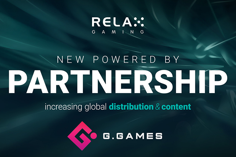 Relax Gaming Announces Powered By Content Distribution Deal with G.Games