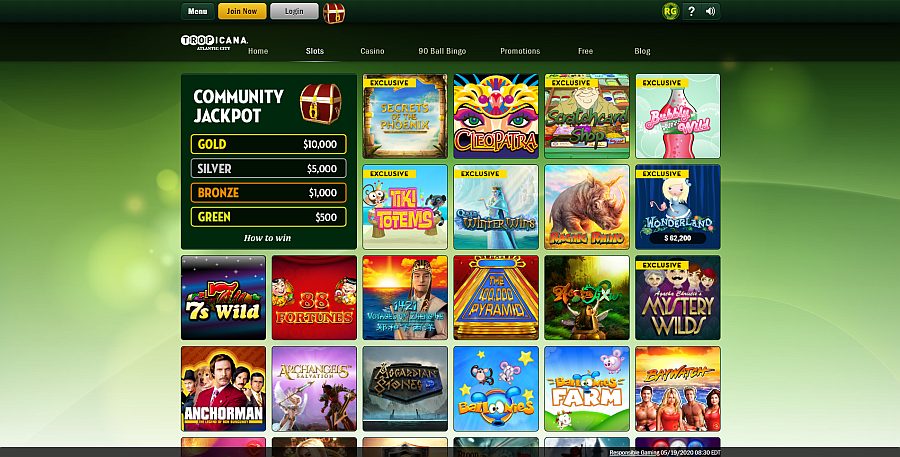 TropicanaCasinoNJ_Slots