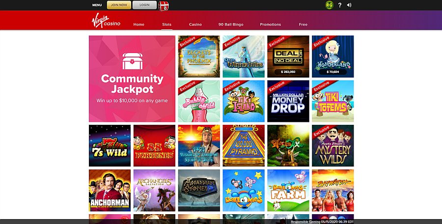 VirginCasinoNJ_games
