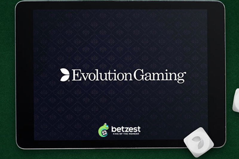 Betzest Adds Evolution Live Casino Content to Spur Growth