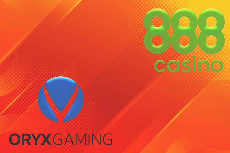 ORYX Gaming, 888 Unveil Casino Content Supply Deal