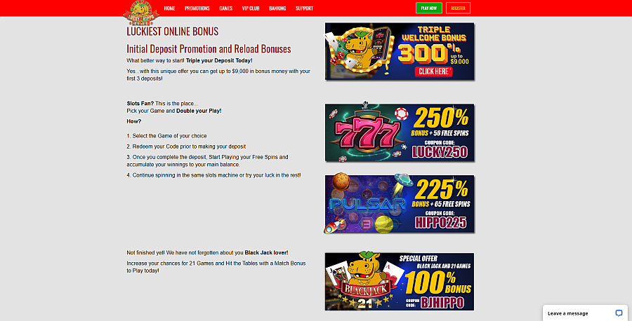 luckyhippocasino_promotions