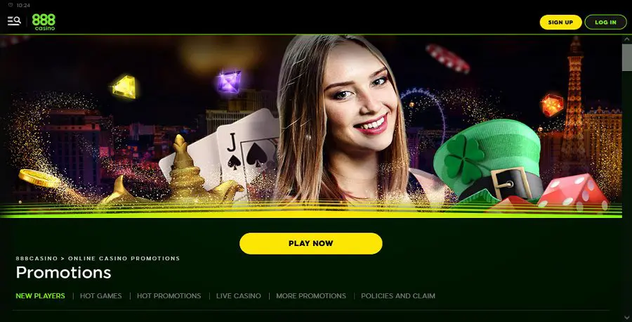 Promoción de 888casino