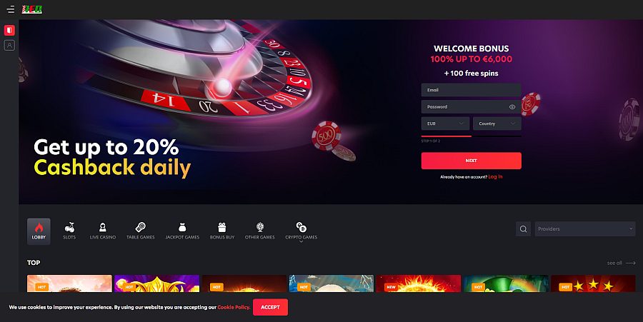 1Red Casino Expert Review ᐈ Get 66% Up To $/€650 Bonus