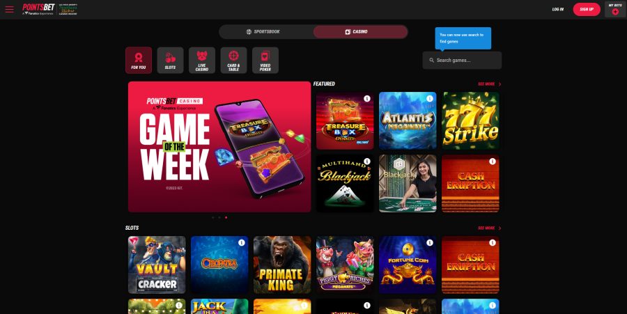 PointsBet Casino
