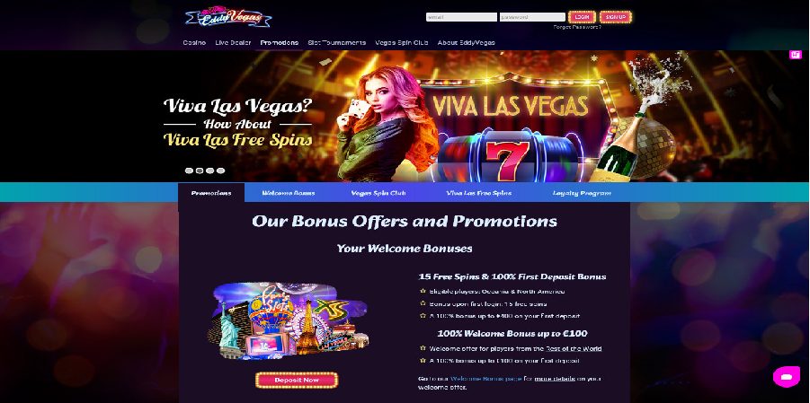 Eddy Casino Promo
