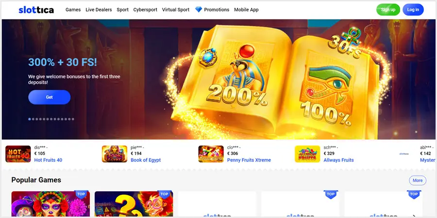 Strona główna Slottica Casino